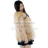 CX-G-B-160M 2016 New Fashion Custom Women Mongolian Lamb Fur Vest thumbnail-2