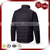 Smooth-faced 30D Ripstop Fabric Black Clothes Men's Down Jacket thumbnail-2