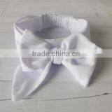 Queen Girls Baby Elastic Cotton Headbands Hair Knot Top thumbnail-5