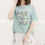 2017 Soft Simple Cheap Cotton Wholesale Tshirt thumbnail-1