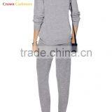 Custom Women Fashionable Cashmere Wool Jogging Trousers/Pants Wholesale thumbnail-3