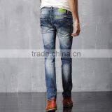 Blue Jeans Fashion Pants For Men Trousers thumbnail-4