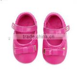 2016 italian real PU leather baby shoes