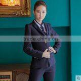 Custom 2017 Women Formal Suit Beautiful Blouse Design Elegant Women Pants Suit thumbnail-3