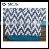 Wholesale Custom Chevron Tote Bag thumbnail-3