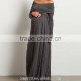 Maternity Wear Women Evening Cowl Neck Maxi Dress thumbnail-1