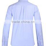 2017 New Blue Oxford Men's Long Sleeve Casual Shirt Wholesale thumbnail-3
