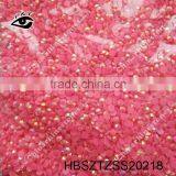 Hot Fix Rhinestone Epoxy Rhinestone SS20 Pink AB Color for Clothing thumbnail-1