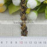 Sewing Crafts DIY Garment 1.5cm Width Gold Silver Sequin Banding Lace Ribbon thumbnail-3