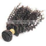 Unprocessed Virign Indian Human Hair Weaves Curly Wholesale Kinky Curly Indian Hair Extensions thumbnail-1