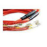 LC MM Multi-fiber Breakout Fiber Optic Patch Cord , Factory Terminated Fiber Optic Patch Cable