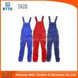 Manufacture Cotton Overalls Cargo Grey Bib Pants Dungarees Industrial Safety Workwear thumbnail-3