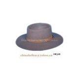 Wool Felt Fedora,gray thumbnail-1