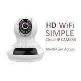 Two Way Audio Fujikam Cloud IP Camera 720P 4X Digital Zoom RoHS FCC Certification