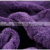 2015 Hot Sale 100% Polyester Wholesale Hometextile Bedding Set Twin King Full Queen Size Warm Glossy Line Coral Fleece Blanket thumbnail-6