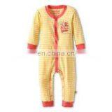 Attractive Colour Piping and Chest Printed Baby Rompers Kids Romer Infant Romper thumbnail-1