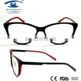 Fashion 2016 Latest Optical Eyewear Frames Stock,round Optical Frames Stock With Slim Metal Temples thumbnail-1