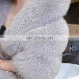 2016 Elegant Beautiful Cheap Women Real Fox Fur Wedding Shawl thumbnail-4