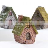 Hot sale creative Resin fairy house fairy garden miniatures house