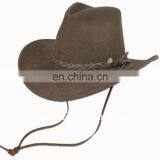 HMB-906E LEATHER WESTERN HATS COWBOY HAT WHOLESALE CAPS ANY COLORS