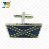 High Quality Wholesale Custom Made Epoxy Stainless Steel Cufflinks
