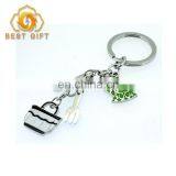 Custom Creative 2D Design Painted Many Colors Strap Keychains thumbnail-3