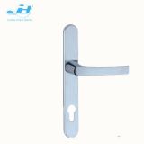 Aluminum allow or Zinc allow door handle with cylinder hole Mortise door lever handle in cheap price