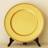 Plastic Charger Plate,christmas Decoration Plate Charger Plate Made in China YF-60057 thumbnail-4
