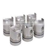 Детали двигателя 4BD1T, поршень диаметром 102 мм, номер детали 1-12111777-0, марка MAHL для экскаваторов HITACH-I моделей EX100/EX100-2/EX100-3