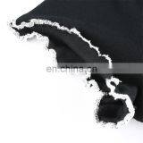 Hot Wholesale Women's Ladies Sexy Irregular One Shoulder Crop Top thumbnail-6