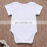 2019 Cotton Infant Short Sleeve White Bodysuit + Girl Tutu Skirt + Newborn Headband Infant 3Pcs/Set thumbnail-3