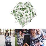 Nursing Cover Poncho Car Seat Cover Stroller Cover Maternity Top Swaddle Multi Functional Nursing Poncho Covers thumbnail-2
