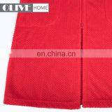 Super Soft Standing Collar Adult Pyjamas Red Jacquard Coral Fleece Bathrobe thumbnail-6