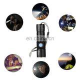 Mini USB Rechargeable Bike Bicycle LED Flashlight Waterproof thumbnail-7
