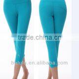 four ways streable 88% Nylon +12% spandex yoga capri