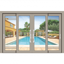 Foshan China Aluminium Windows Door High Quality Aluminium Profile Sliding Door Aluminum Frame Sliding Patio Doors thumbnail-4