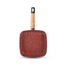 Home Kitchen Non Stick Induction Aluminum Marble Coating Fry Pan Skillet Manufacturer Frying Pan Wholesales thumbnail-2