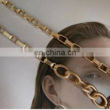 Rock Style Hip-hop Silver Gold Titanium Steel Chain Necklace Women Punk Necklace Jewelry Gift for Unisex thumbnail-4