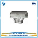 DIN 2605-1/2 / EN 10253-1/2 butt weld pipe fitting, equal and reducing tee fitting pipe