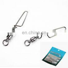 5pcs/bag Curved Pin Saltwater Swivel Fishing Gear Fishing Accessories Bearing Swing Swivel thumbnail-1