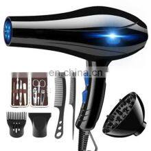 2021 New Style High Speed Voiceless 1000W Ionic Ceramic Curly Diffuser Hair Dryer