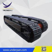 Custom 60 Tons Crawler Mobile Crusher Chassis Steel Track Undercarriage for Heavy Machinery From China thumbnail-3