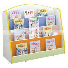 Jingqi Wooden Children Daycare Book Shelf/kids Book Shelf/girl Boy Labirary Furniture thumbnail-4