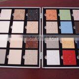 Aluminum Quartz Stone Sample Box With ABS Shell and Plywood