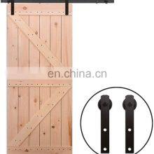 Cost Effective Barn Sliding Door Wooden Barn Door Lock With Certification thumbnail-2