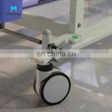 Hot Selling Medical Equipment Abs Head Board Manual Two-function Hospital Med Beds With 2 Crank And IV Pole thumbnail-5