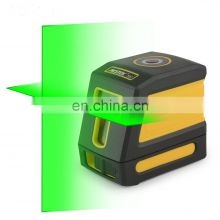 new products2 lines green 360 self leveling floor automatic rotary cross laser level with Bracket For Building Measuring Tools