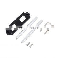 Aluminum Car Accessories Honda Civic Integra Car Battery Tie Down Bracket Kit With Hooks thumbnail-2