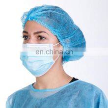 3 PLY Disposable Non Woven Medical Face Mask With Earloop thumbnail-4