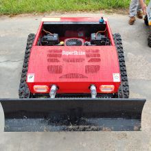 remote control lawn mower with tracks, China remote control mower with tracks price, remote mower for hills for sale